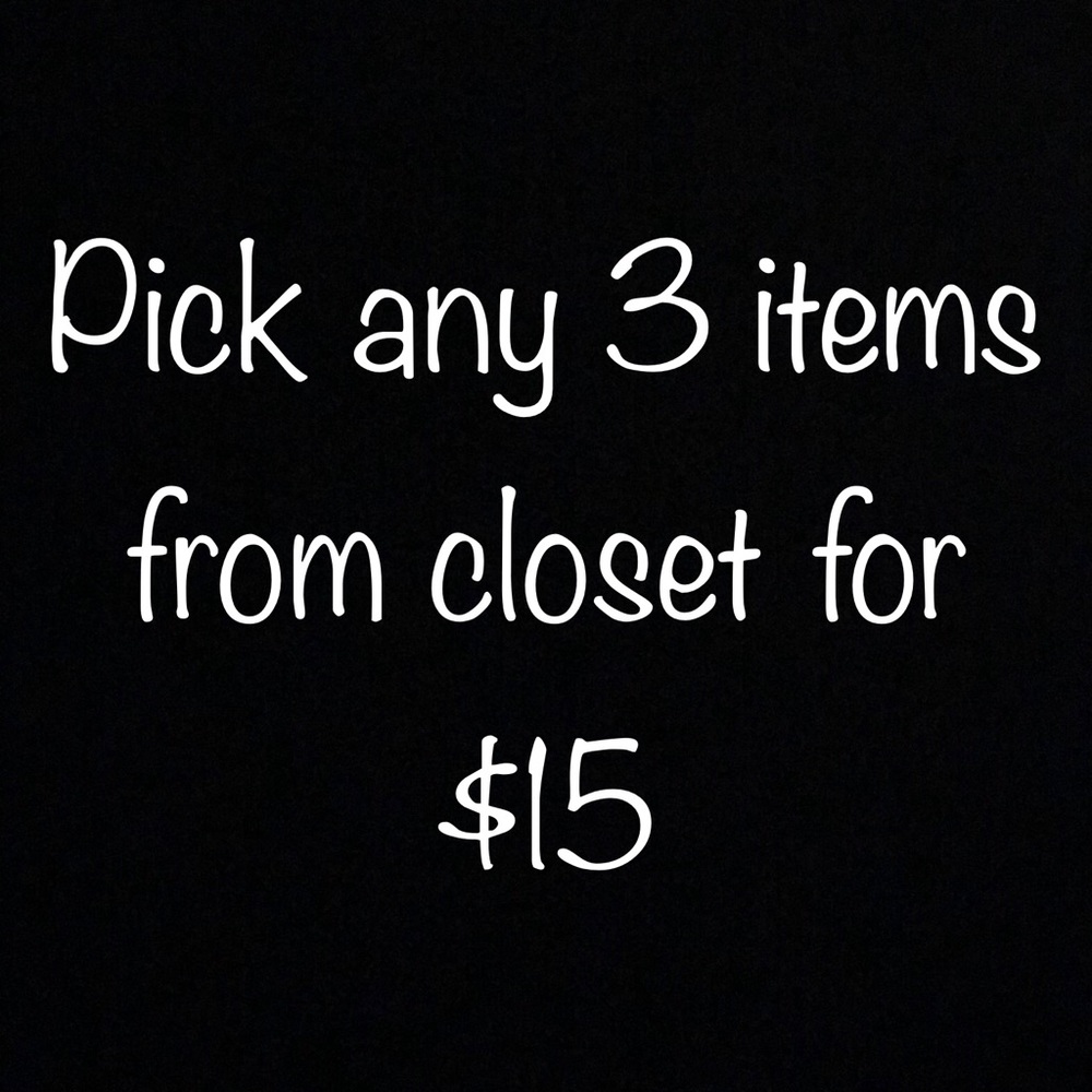 Comment on the items you want